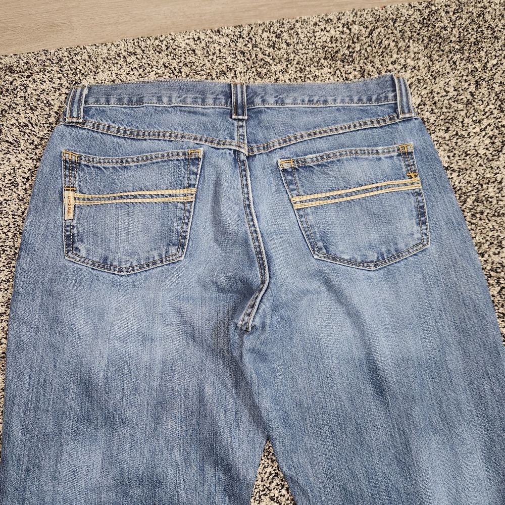 Cinch Men's Carter Mid Rise Relaxed Fit Boot Cut Jeans Size 34X36 Western Rodeo - Picture 2 of 15